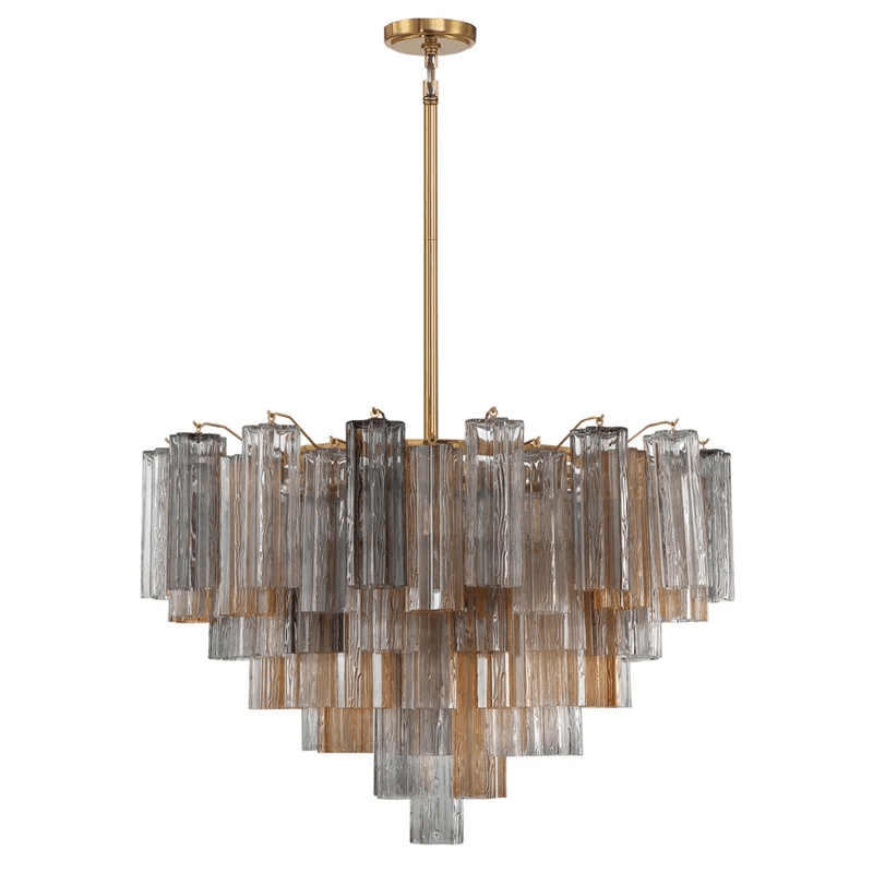 Bop candelabru Virella Tuburi din sticlă Murano Lux