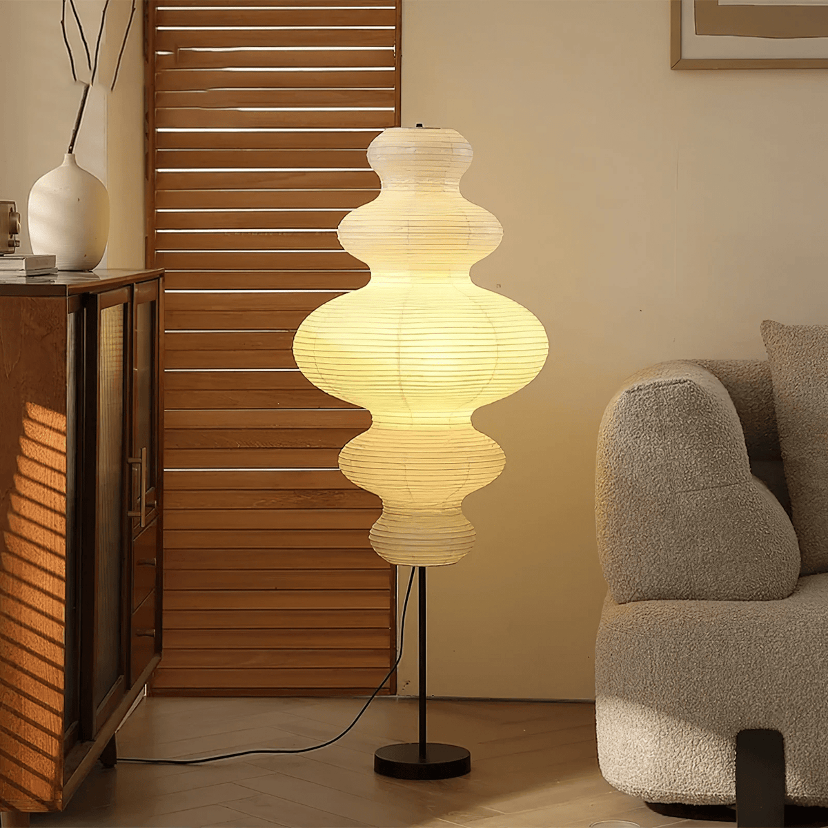 Vels lampadar Scandinavian din hârtie