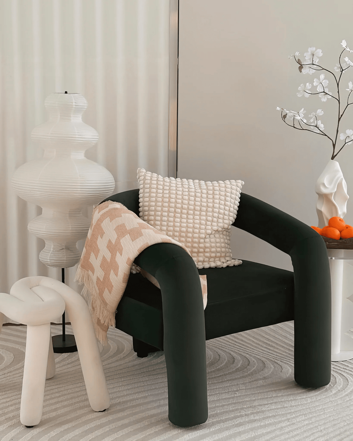 Vels lampadar Scandinavian din hârtie