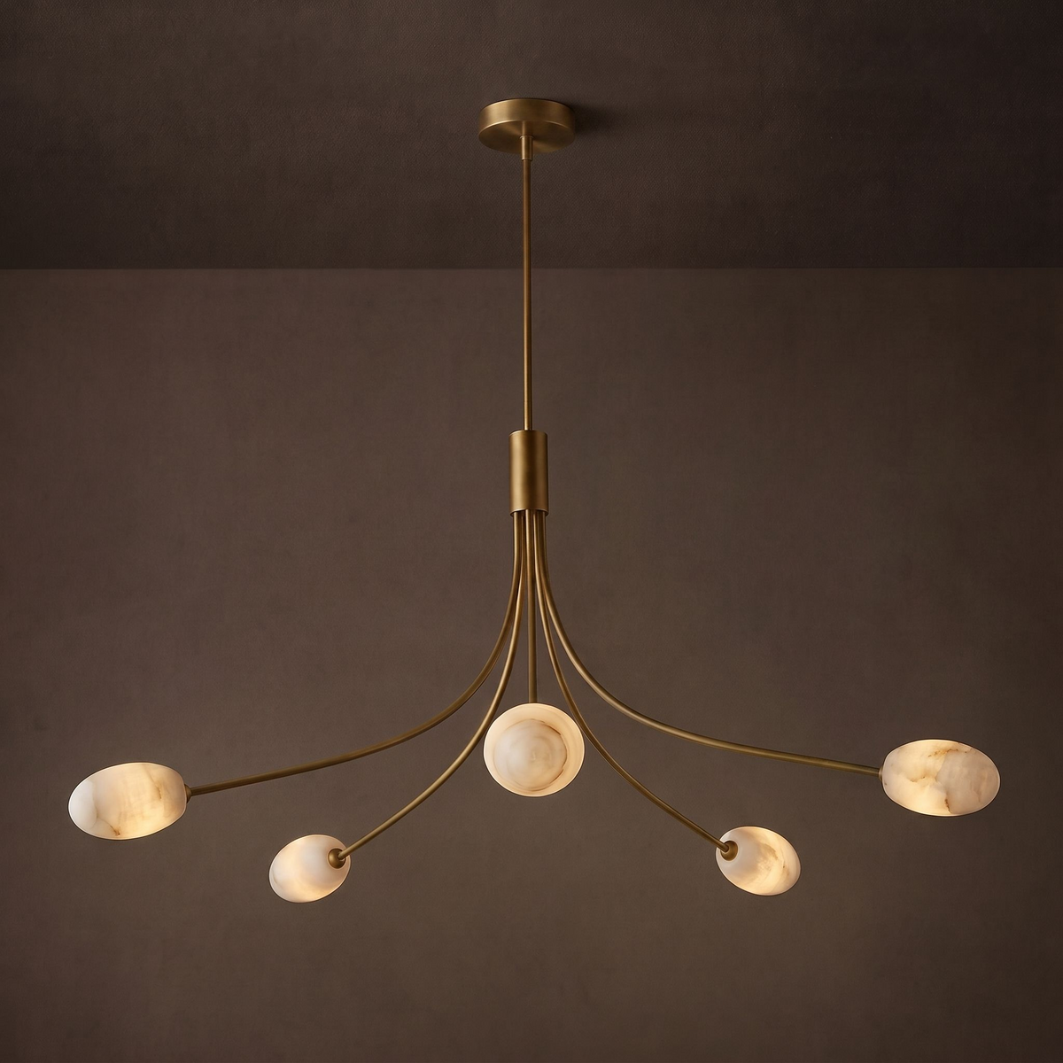 Castercombe Candelabru din alabastru