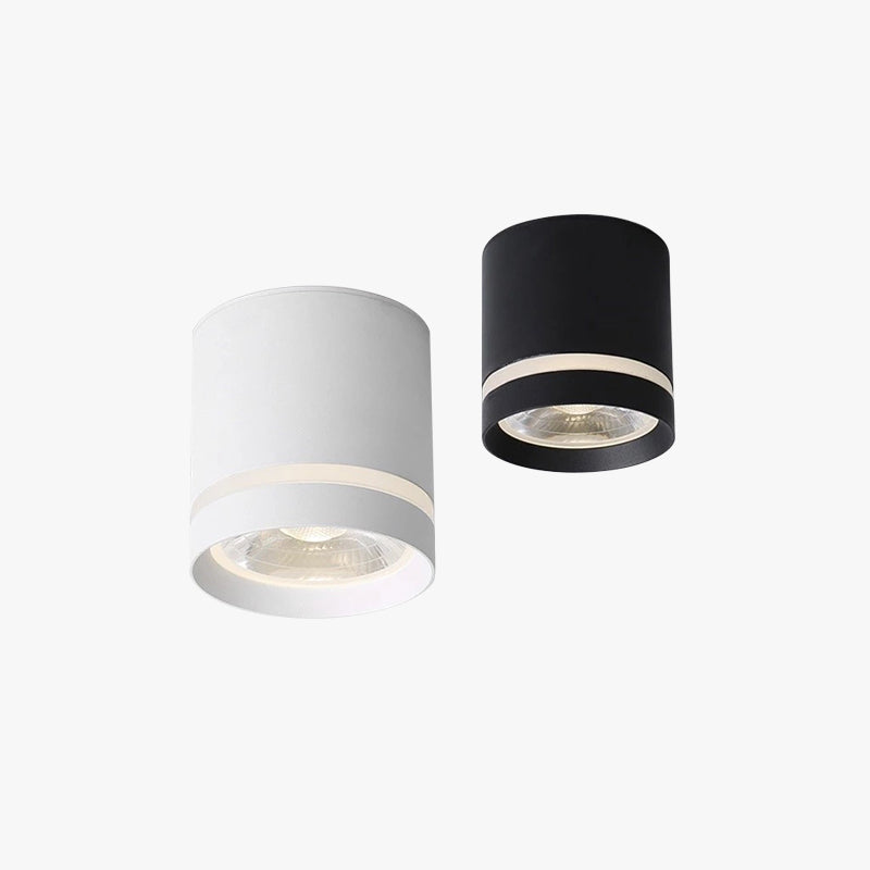 Aria plafonieră Mini modern, negru/alb, dormitor/living