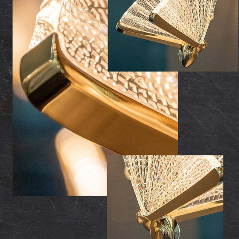 Arisha Art Deco Butterfly lampă suspendată, 2 Culoare