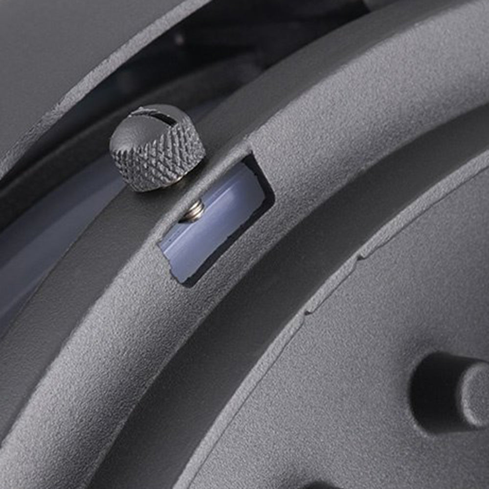Ray aplică de perete modernă rotundă din metal/acrilic impermeabilă pentru exterior, neagră