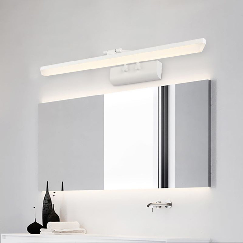 Arisha aplică de perete minimalistă Rectangulară din metal, alb/negru