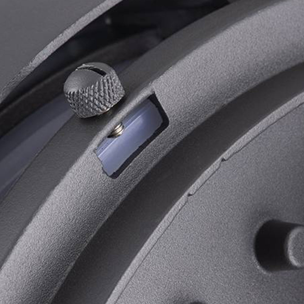 Ray aplică de perete pentru exterior neagră din metal, modernă, circulară, cu disc