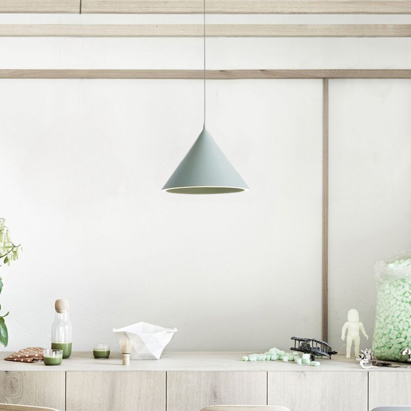 Aria Funnel-formă Colourful LED lampă suspendată