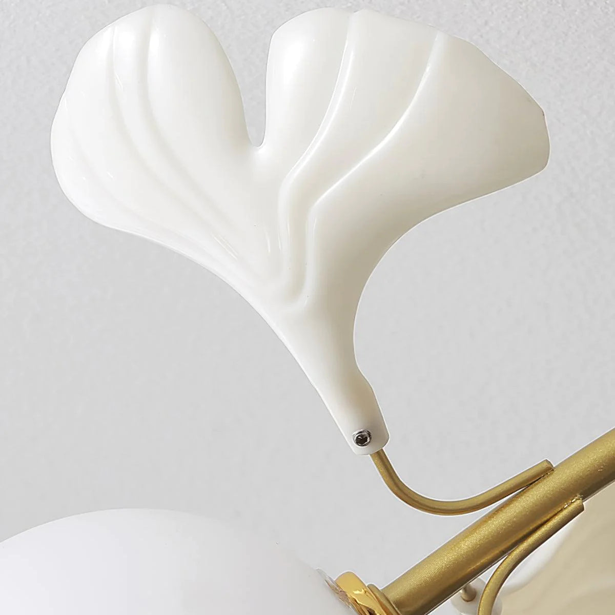 Olivia plafonieră aplicată în stil nordic multi glob metal/ceramic alb/auriu