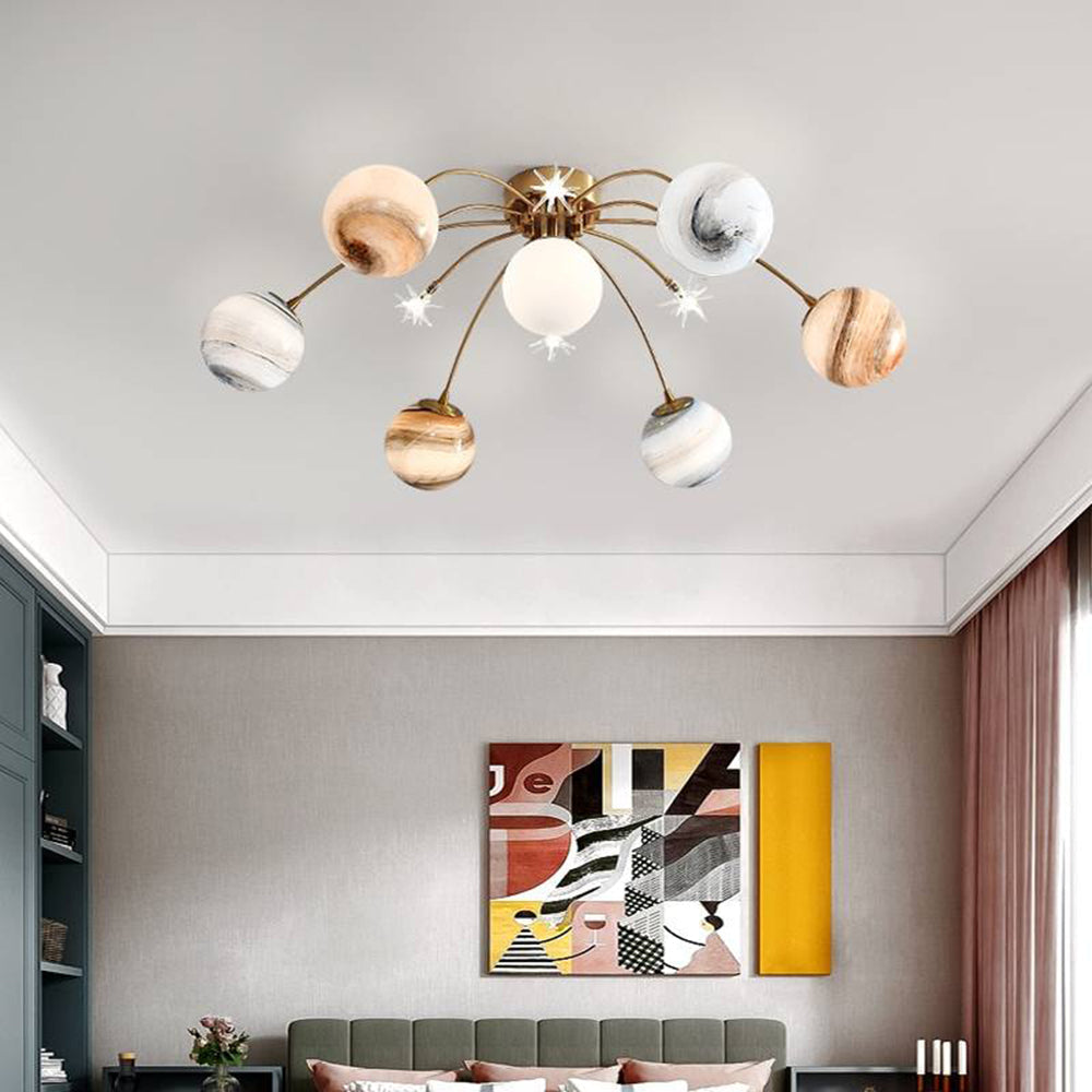 Aria modern Planet plafonieră Aplicată pentru living