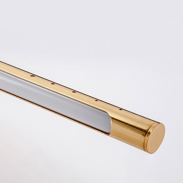 Tiffany modern Linear oglindă aplică de perete, auriu, Bathroom/Kitchen, pentru bucătărie, pentru baie