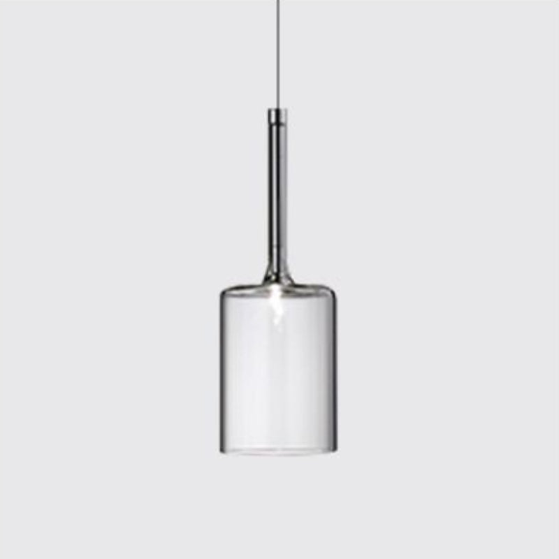 Valentina lampă suspendată minimalistă modernă din sticlă cu LED, 3 Stil