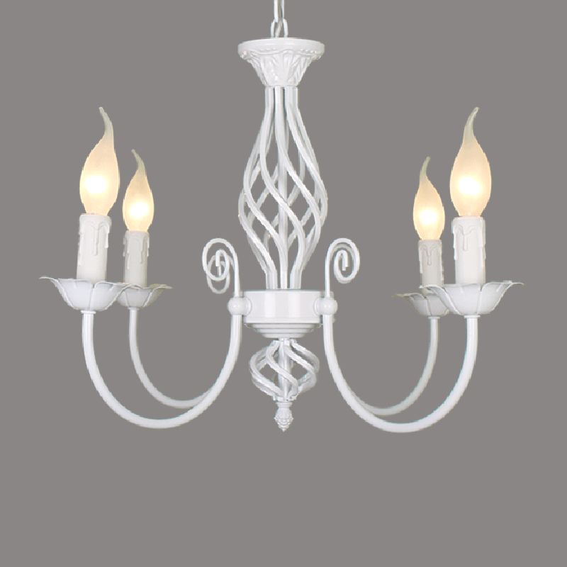 Silva lampă suspendată Candle Retro, metal/sticlă, negru/alb, pentru restaurant