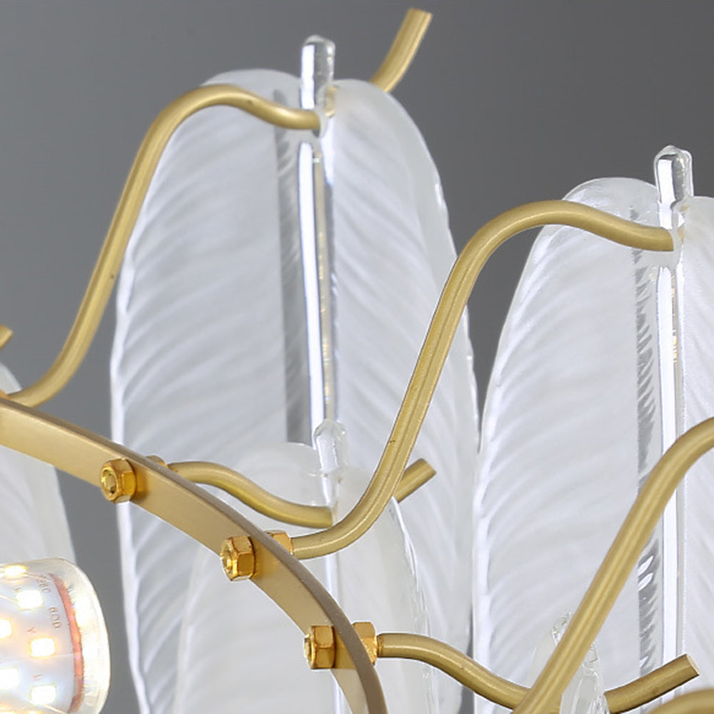 Kristy candelabru Elegant Pearl/sticlă/metal, alb