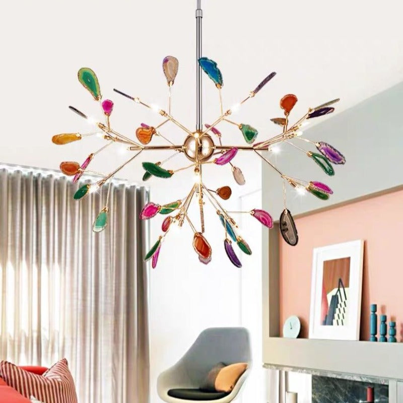Aria Agate Creative Colourful candelabru dormitor/living