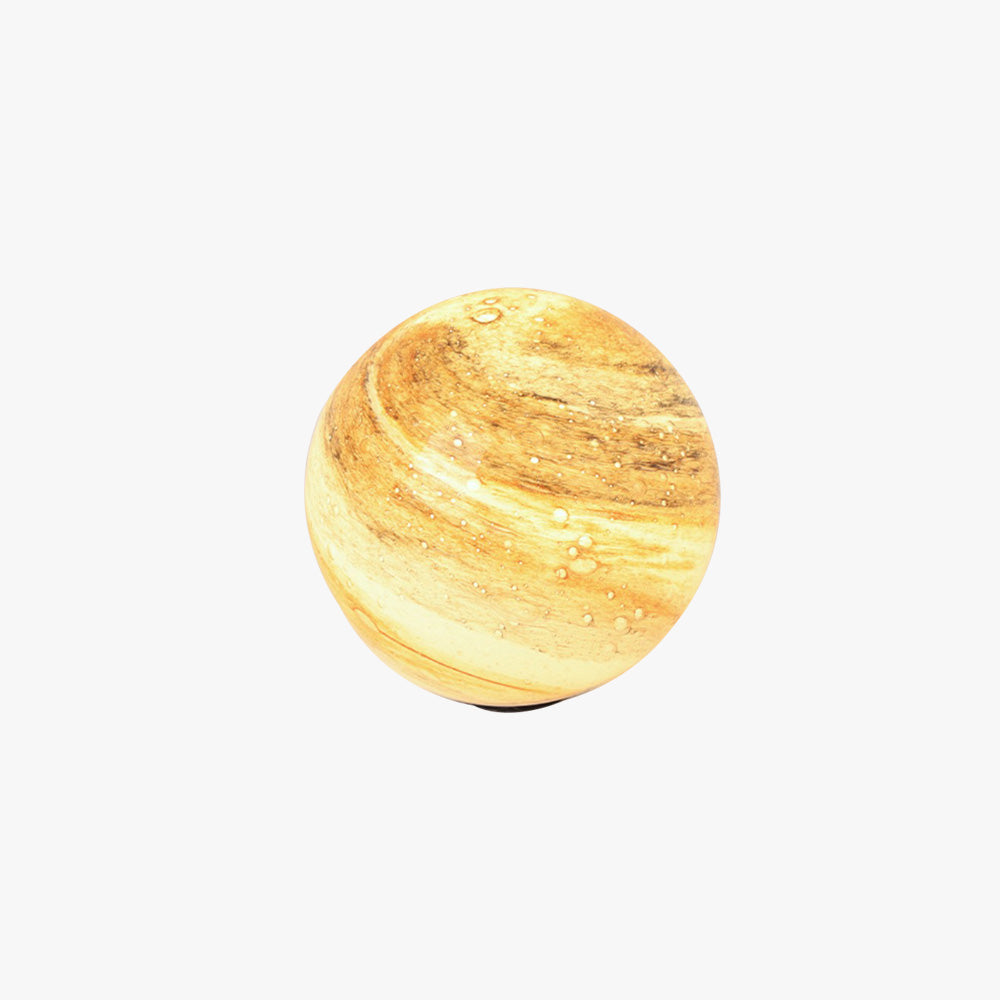 Ray Decorativă Solară Planetă pentru exterior pe Sol, Curry din Lapte/Albastru