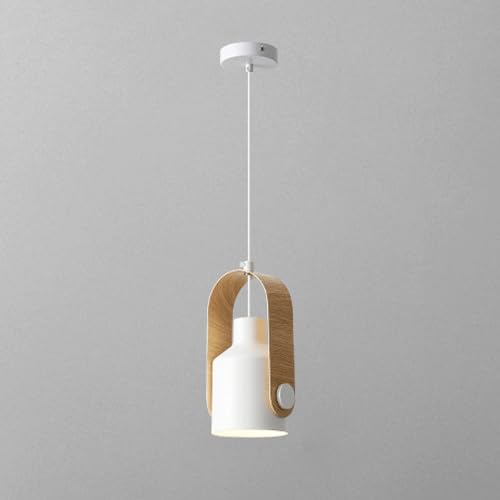 Valentina lampă suspendată albă și verde și neagră din metal, modernă, LED, pentru dormitor