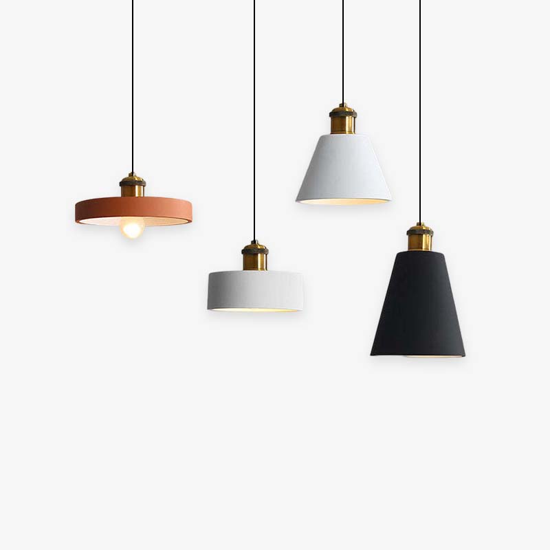 Aria lampă suspendată Art Deco minimalist Monochrome
