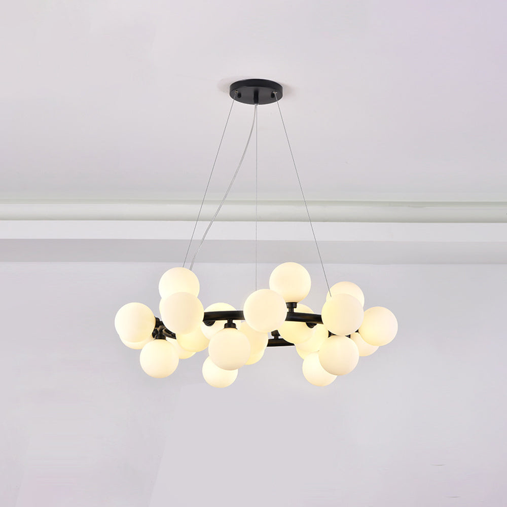 Valentina candelabru  din sticlă aurie