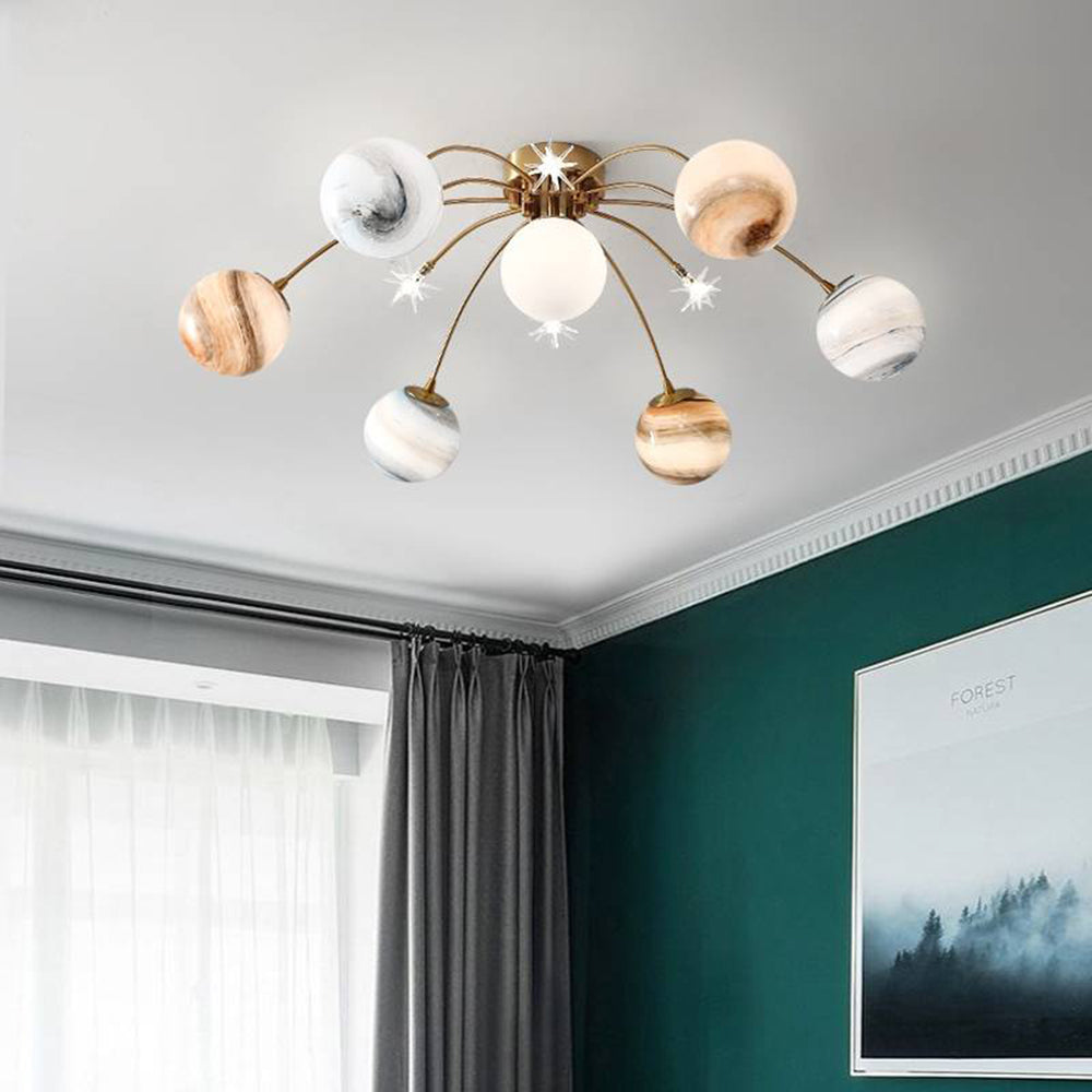 Aria modern Planet plafonieră Aplicată pentru living
