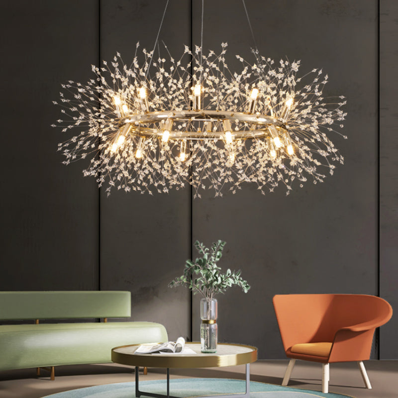 Arisha modern Dandelion LED lampă suspendată cu abajur pentru dormitor/living