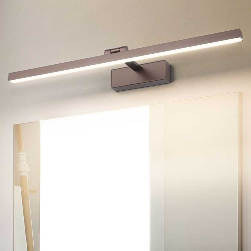 Arisha aplică de perete LED cu oglindă rotativă, metal, Băi