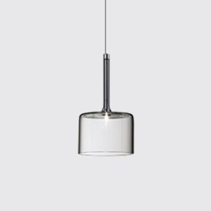 Valentina lampă suspendată minimalistă modernă din sticlă cu LED, 3 Stil