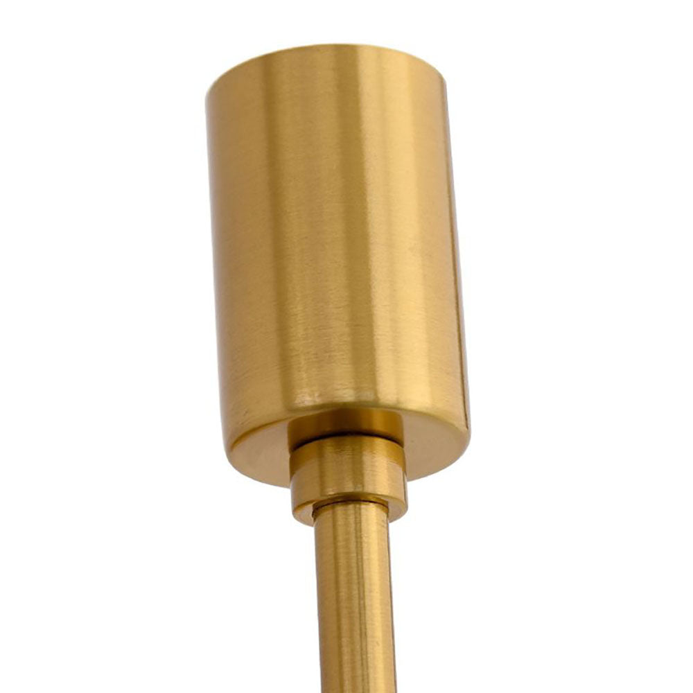 Silva aplică de perete modernă minimalistă, metal, negru/argintiu/auriu, baie