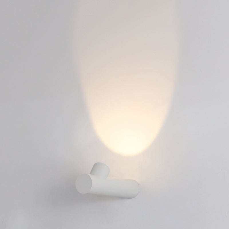 Ray modern Waterproof Outdoor Wall Lighting, alb & negru