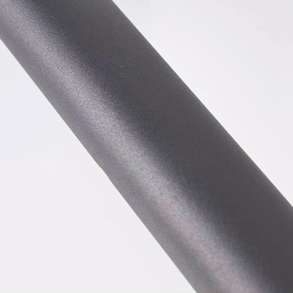 Ray lampă de drum pentru exterior modernă, metalică, în formă de disc zburător, negru