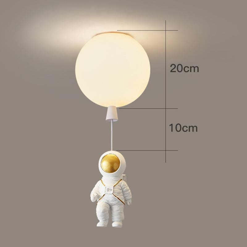 Aria Astronaut Balloon plafonieră aplicată, L 20/25/30/35cm
