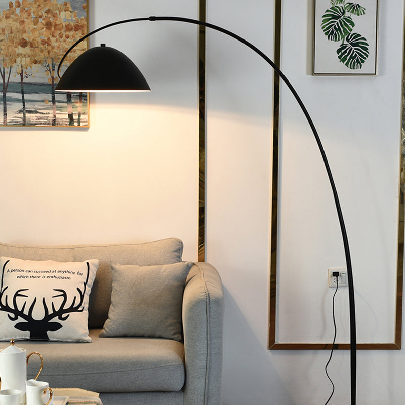 Avi lampadar modern cu Tije de Suspendare din metal, negru