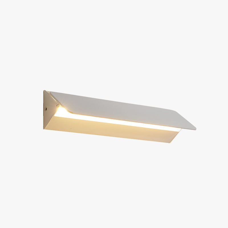 Arisha aplică de perete LED metal pentru interior cu Rotire, alb