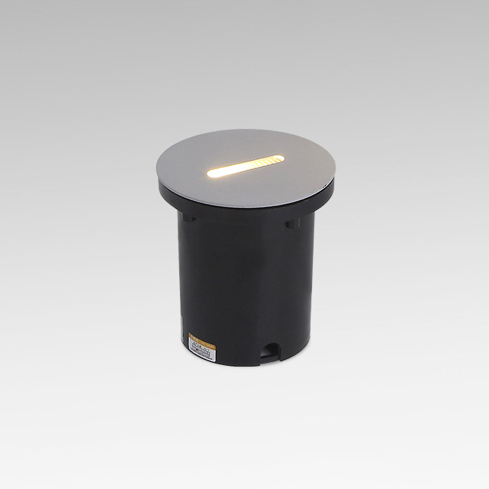 Ray modern metal Pătrat/Rund Lumina pentru Terasă/Scări pentru exterior, negru