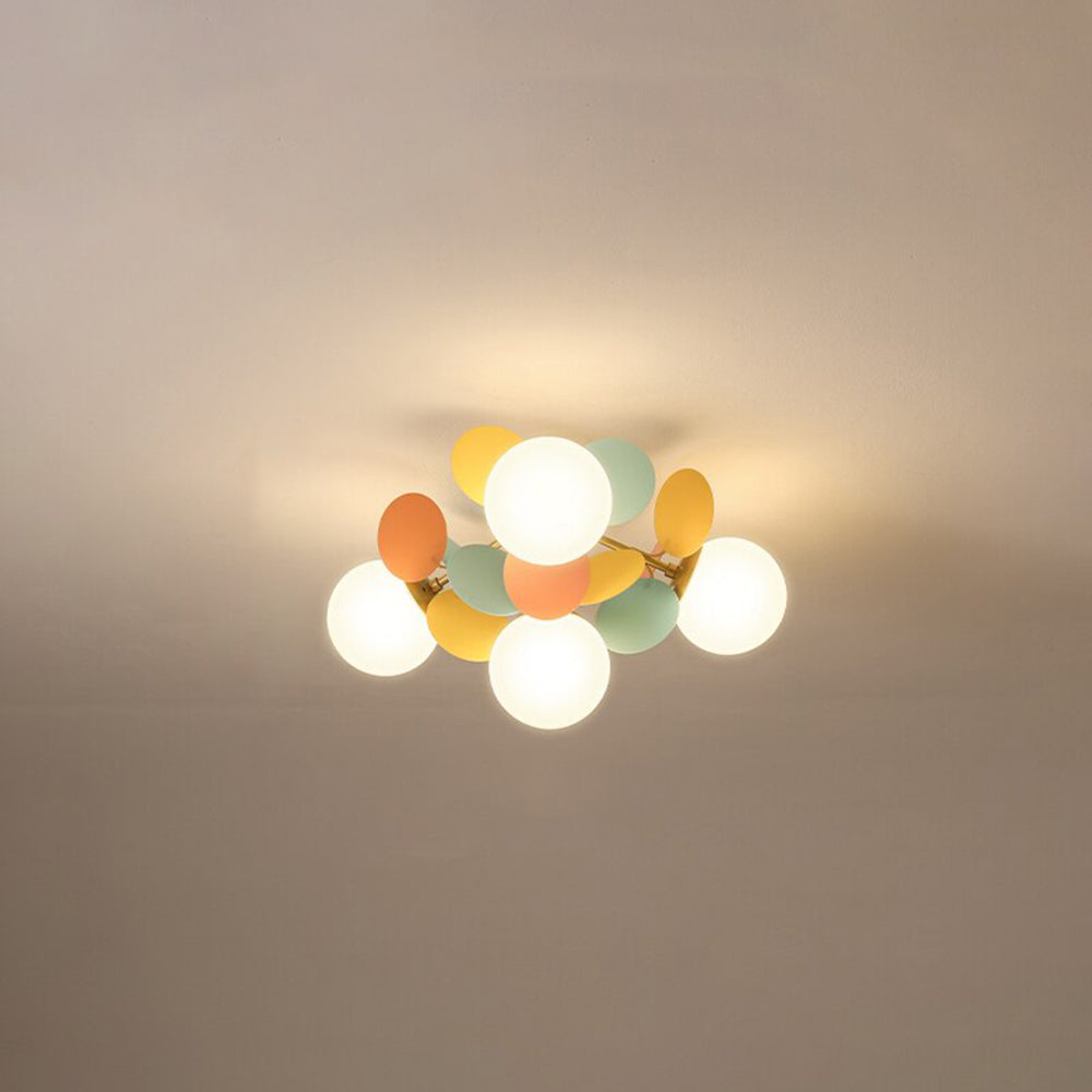 Nexen candelabru cu Ramură Florită Multicolorată pentru living