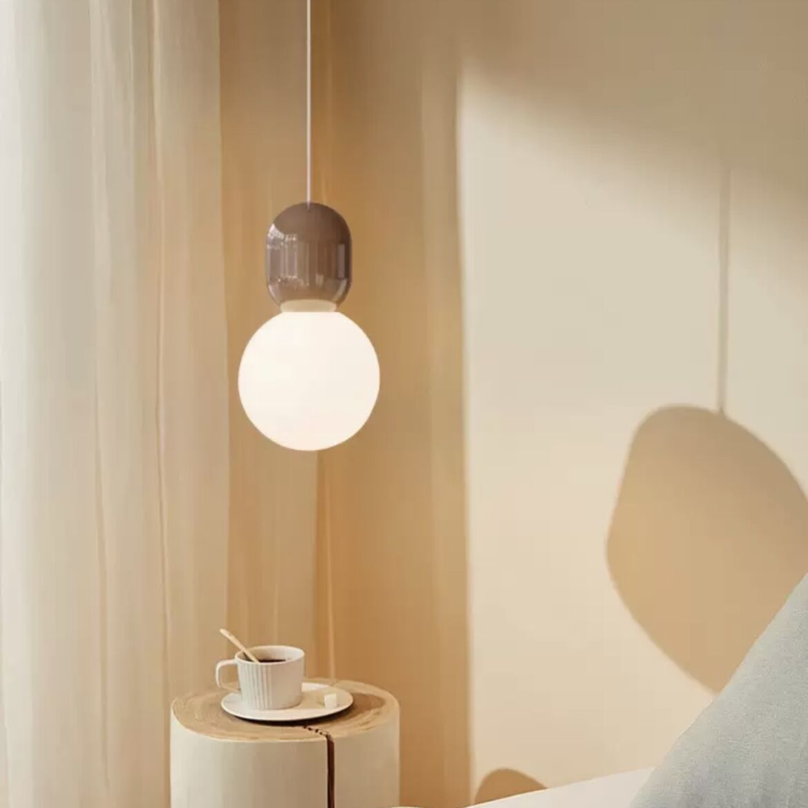Valentina modern lampă suspendată minimalistă din sticlă/metal pentru Sufragerie