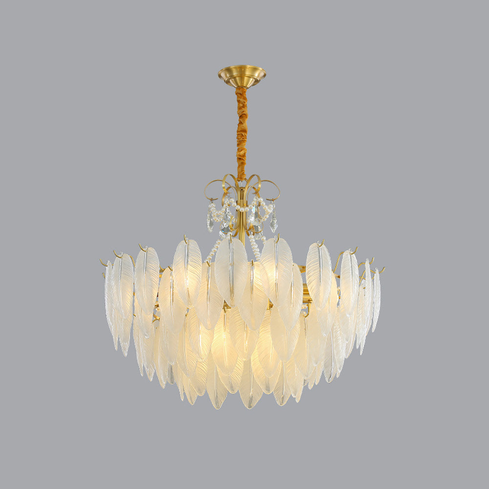 Kristy candelabru Elegant Pearl/sticlă/metal, alb
