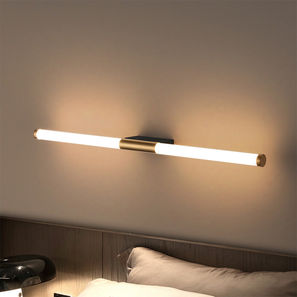 Arisha modern Linear Cooper alb oglindă Front aplică de perete