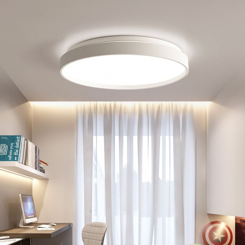 Arisha plafonieră Aplicată minimalistă Rotundă din metal, alb/Cafea/Gri/Aur