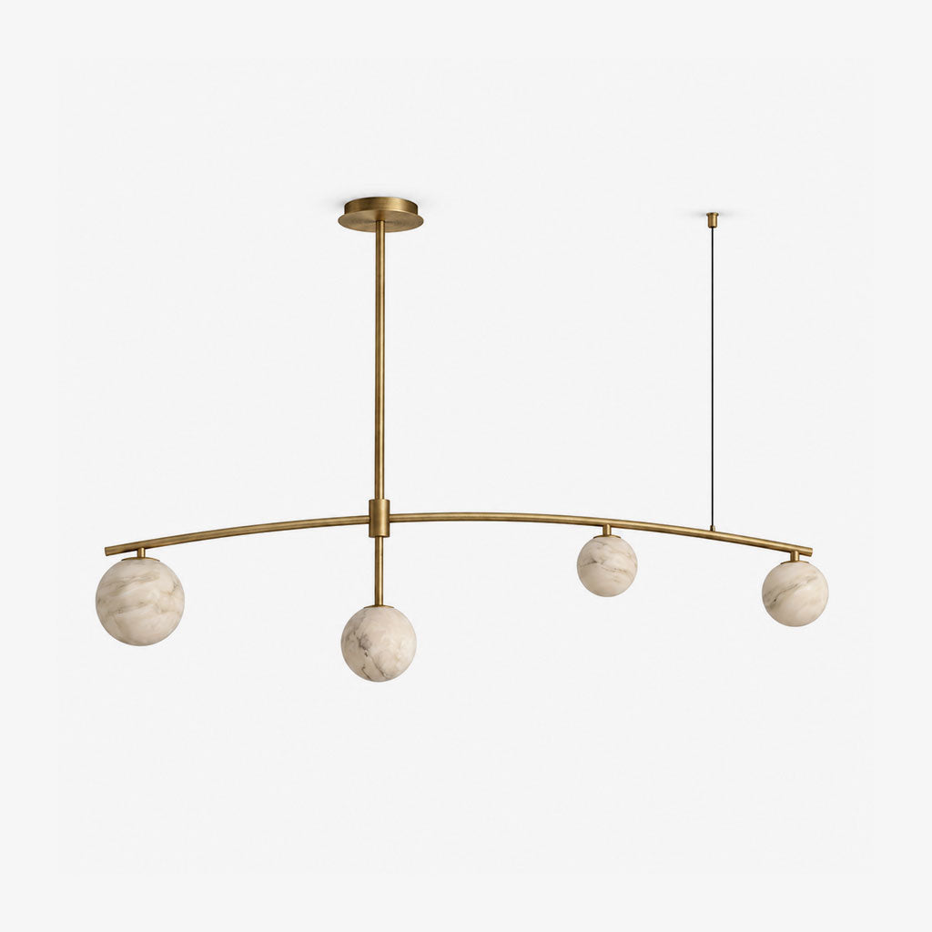 Trenhurst Candelabru din alabastru