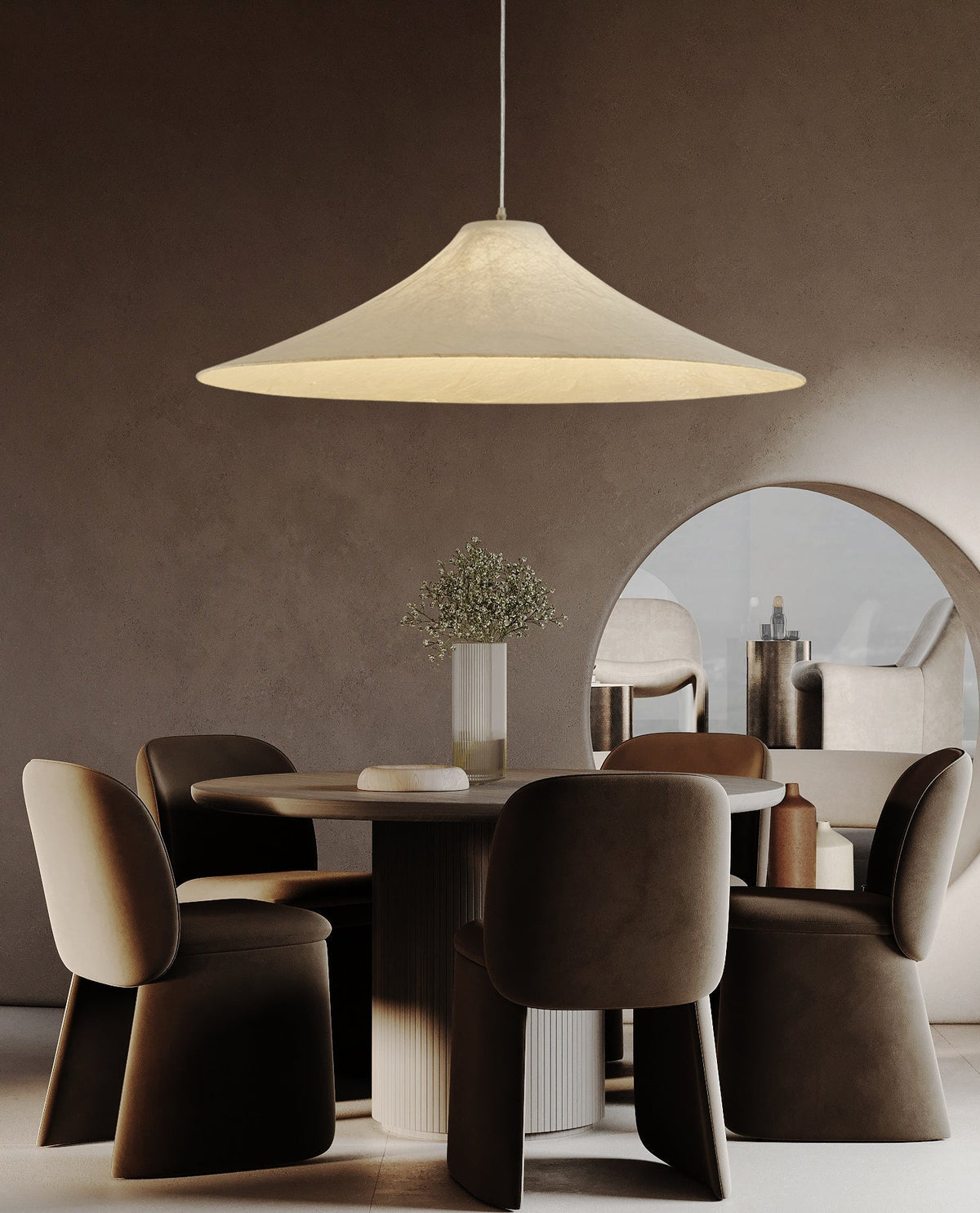 Abbotswell lampă suspendată modernă minimalistă naturală