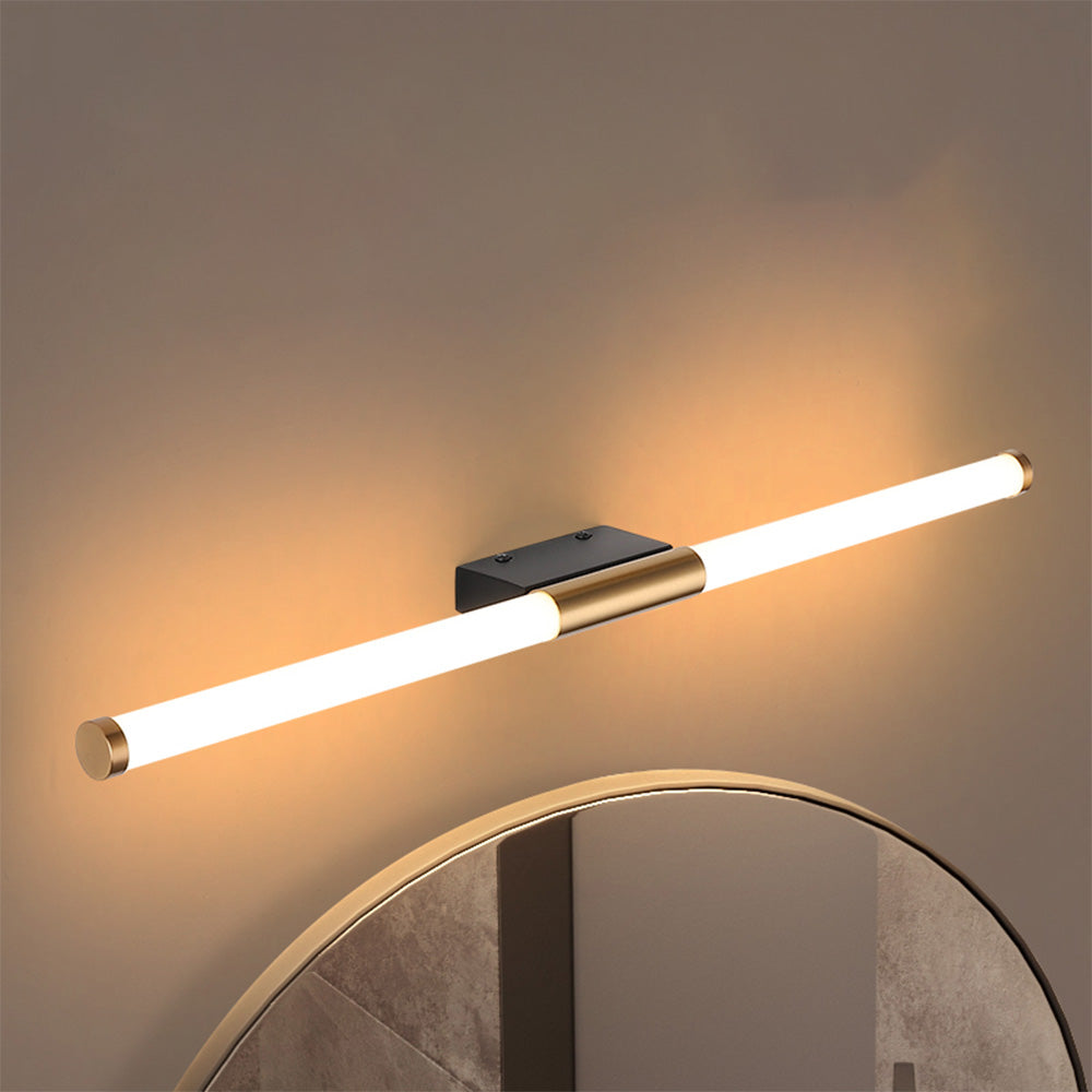 Arisha modern Linear Cooper alb oglindă Front aplică de perete