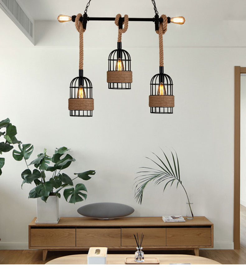Epoch lampă suspendată Retro LED metal negru Cafe/Sală de mese/Cafenea