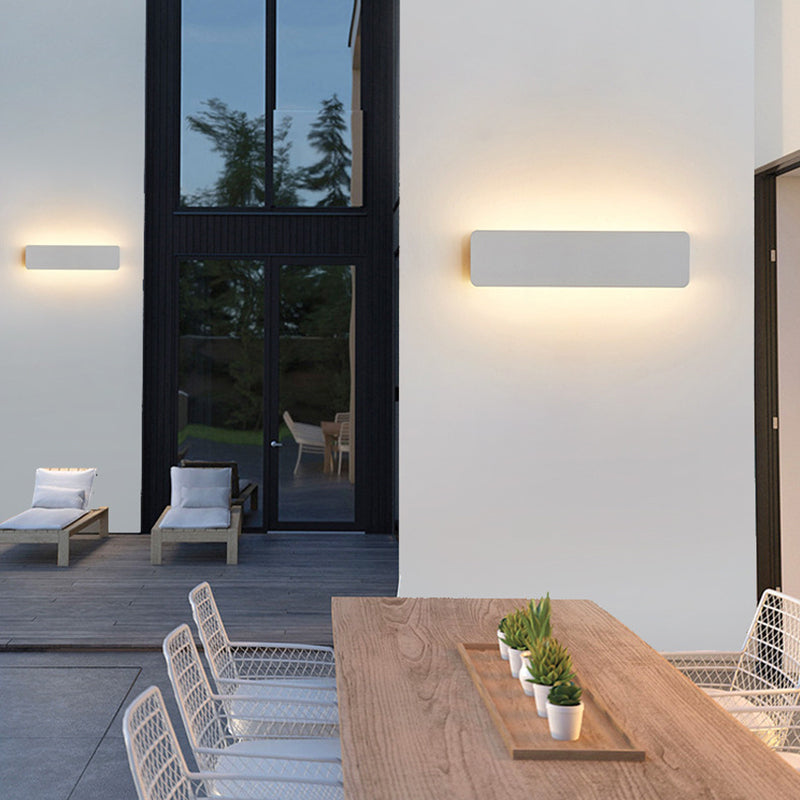 Arisha aplică de perete LED metal pentru interior cu Rotire, alb
