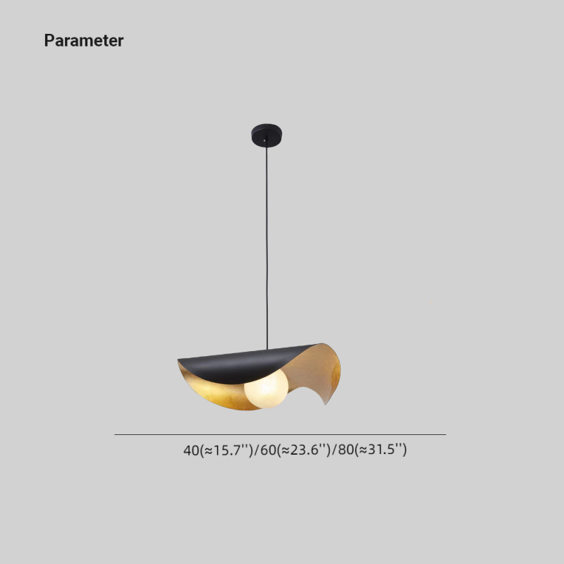 Arisha lampă suspendată modernă Nordic minimalistă din metal/marmură, neagră