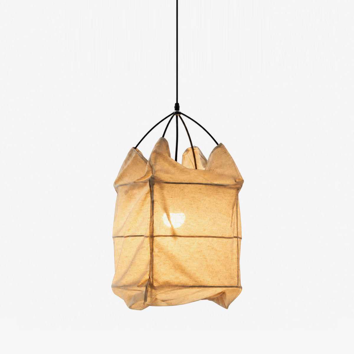 Southvale2 Lampă suspendată cu colivie din material textil