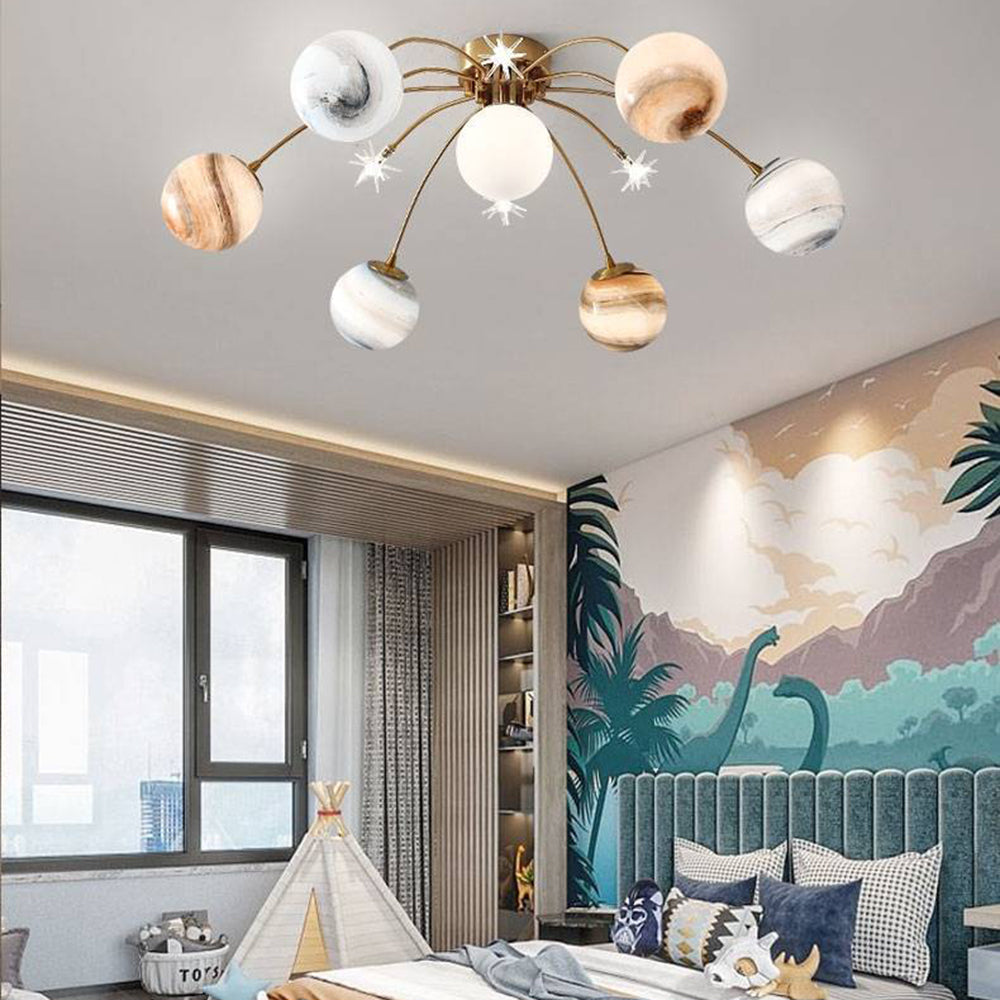 Aria modern Planet plafonieră Aplicată pentru living