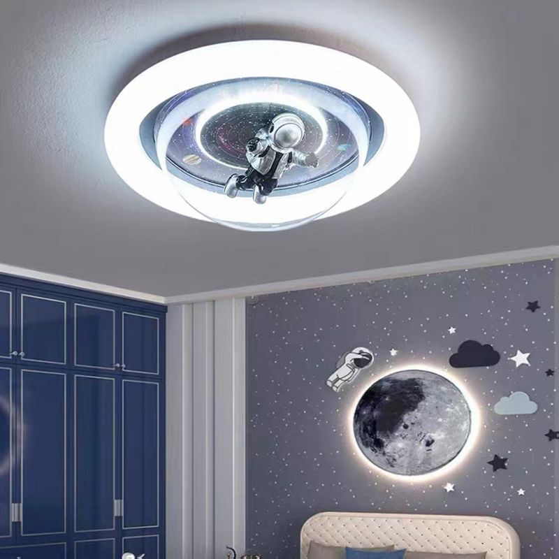 Aria Cosmic Astronaut & Galaxy Motif plafonieră aplicată
