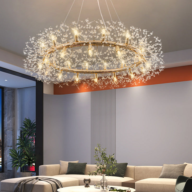 Arisha modern Dandelion LED lampă suspendată cu abajur pentru dormitor/living