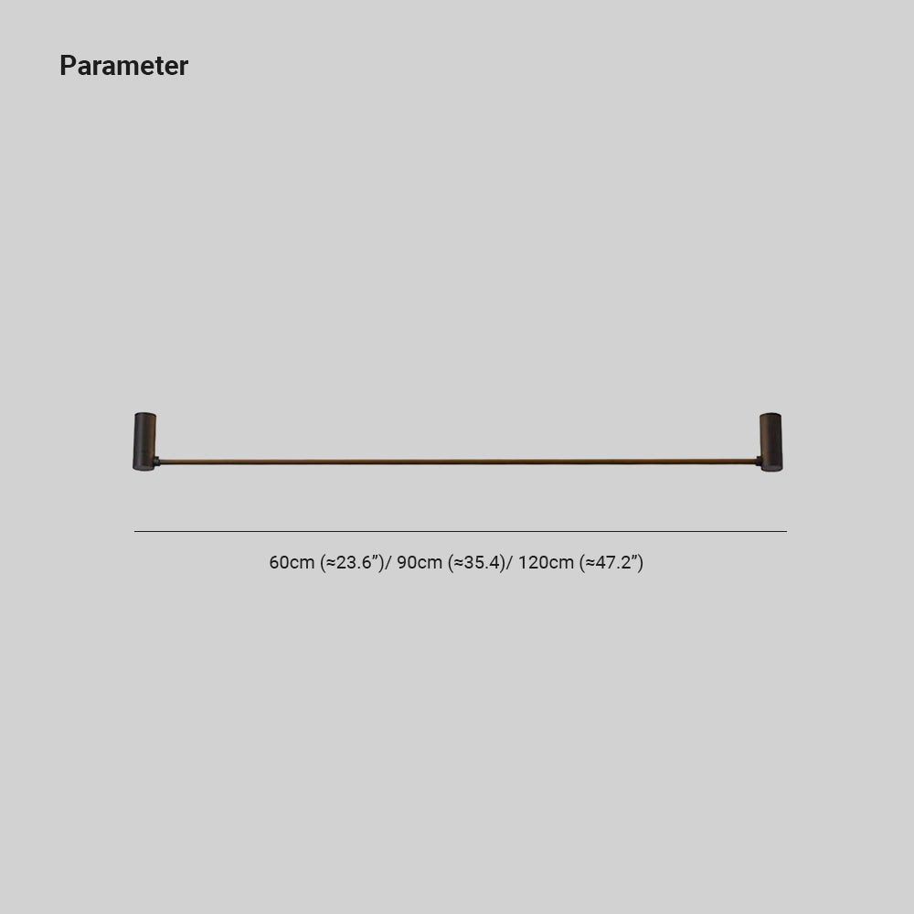 Arisha plafonieră aplicată neagră, minimalistă, liniară, pentru hol
