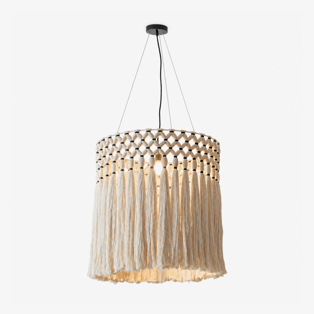Ulmont lampă suspendată macrame tassel