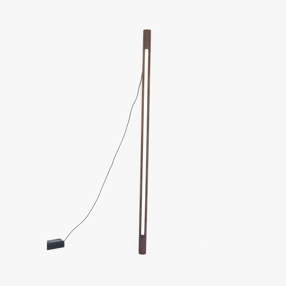 Ozawa lampadar  minimalist Linear, din lemn, pentru living